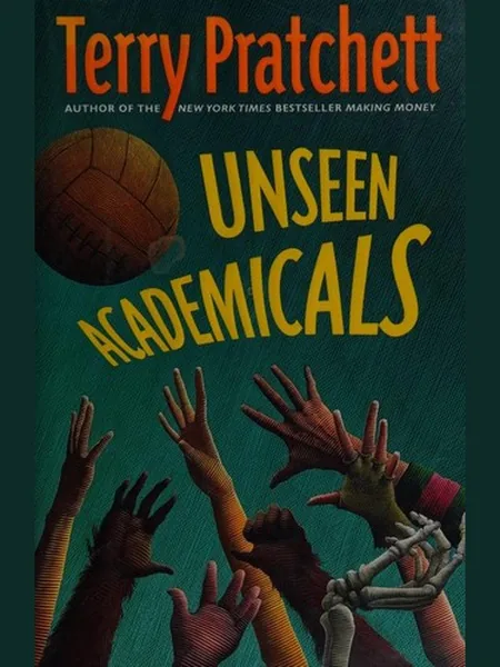Unseen Academicals cover, Penguin Random House 2008