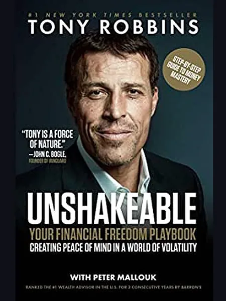 Unshakeable first edition cover, Simon & Schuster 2017