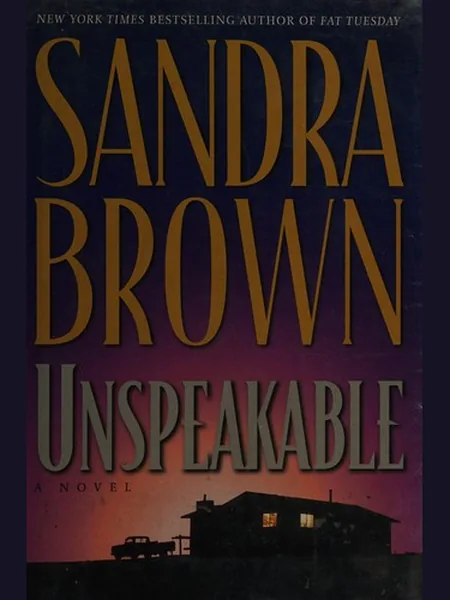 Unspeakable first edition cover, Warner Books 1998