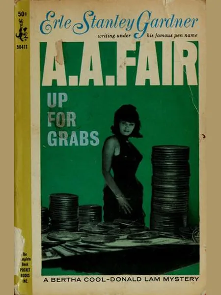 Up for Grabs first edition cover, Pocket Books 1964