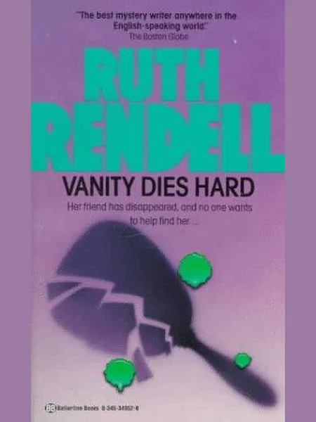 Vanity Dies Hard, cover of another edition (the Long 1966 cover is not yet photographed)