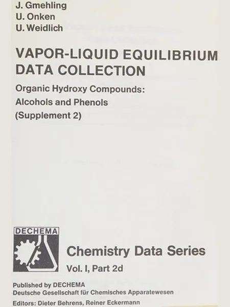Vapor-Liquid Equilibrium Data Collection cover