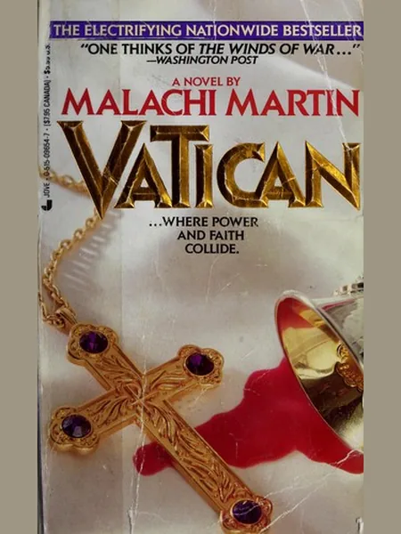 Vatican, cover of another edition (the Secker & Warburg 1986 cover is not yet photographed)