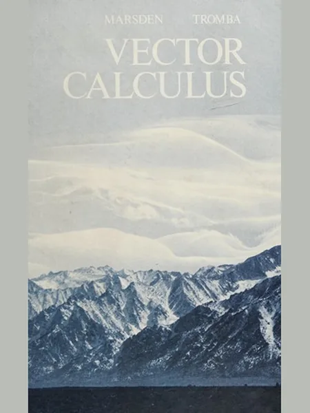 Vector Calculus cover