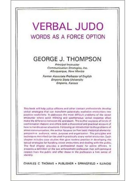 Verbal Judo cover