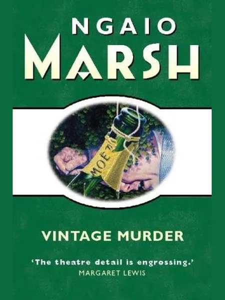 Vintage Murder, cover of another edition (the G. Bles 1937 cover is not yet photographed)