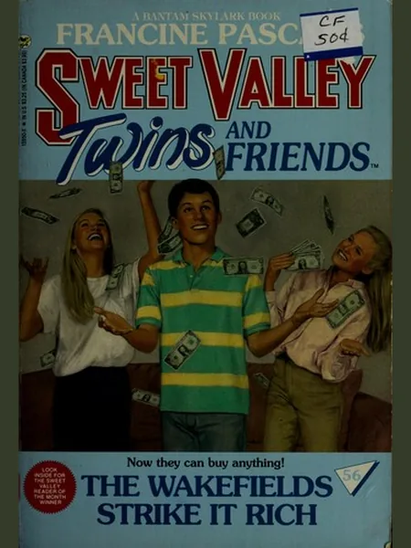 Wakefields Strike It Rich, the cover