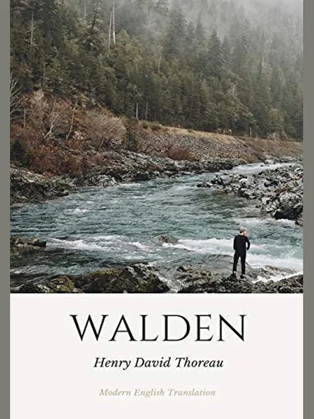 Walden, cover of another edition (the David Douglas 1884 cover is not yet photographed)