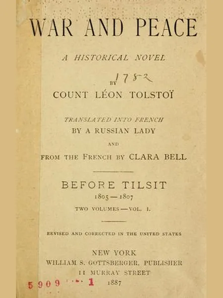War and Peace cover
