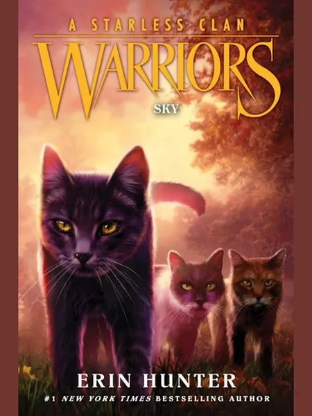 Warriors : a Starless Clan #2 first edition cover, HarperCollins 2022