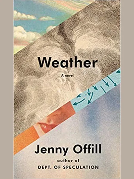Weather first edition cover, Knopf Doubleday Publishing Group 2020