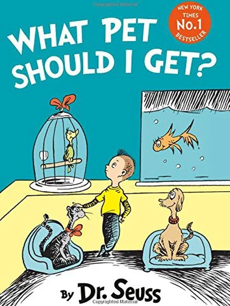 What Pet Should I Get? first edition cover, Random House 2015