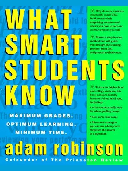What Smart Students Know cover
