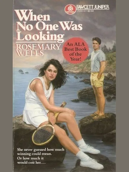 When No One Was Looking, cover of another edition (the Deutsch 1984 cover is not yet photographed)