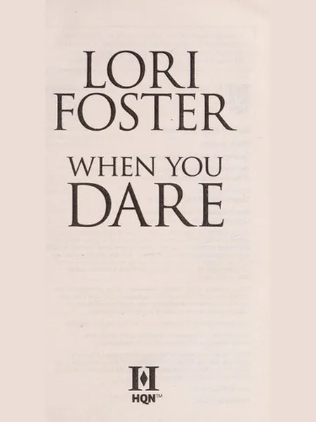 When You Dare cover