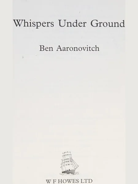 Whispers Underground cover