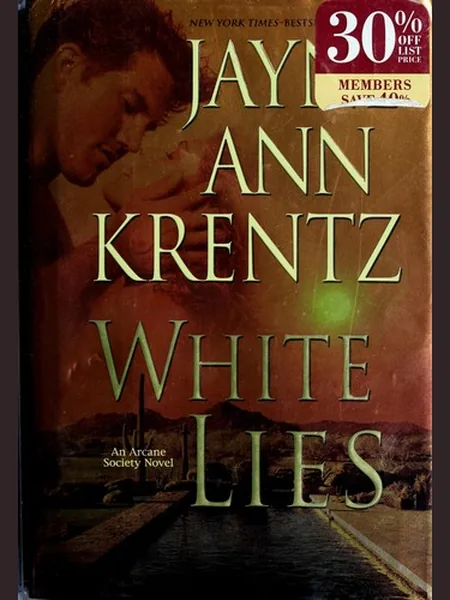 White Lies, cover of another edition (the DH Audio 1999 cover is not yet photographed)
