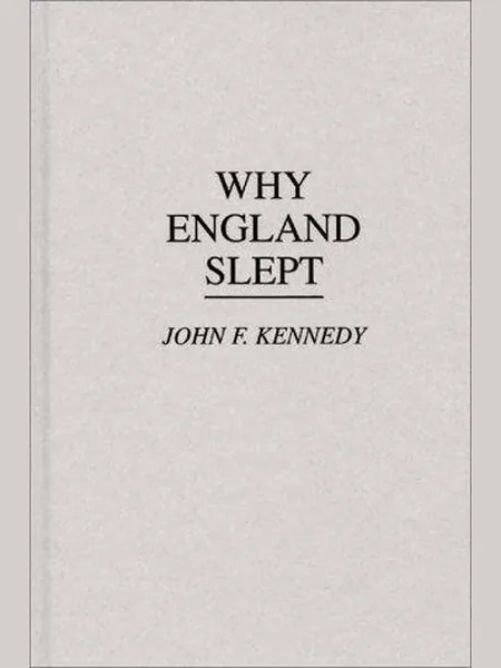 Why England Slept, cover of another edition (the W. Funk 1940 cover is not yet photographed)