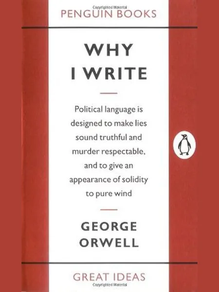 Why I Write cover