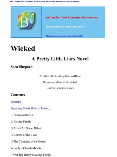 Wicked cover