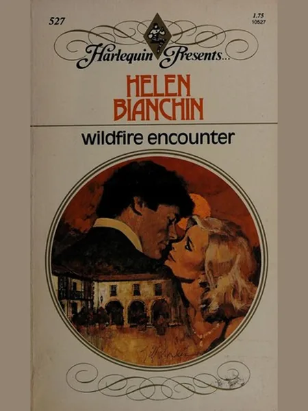 Wildfire Encounter, cover of another edition (the Mills & Boon 1982 cover is not yet photographed)
