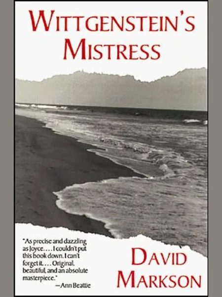 Wittgenstein's Mistress cover, Jonathan Cape 1989