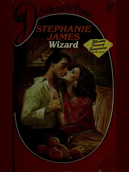 Wizard first edition cover, Silhouette 1985