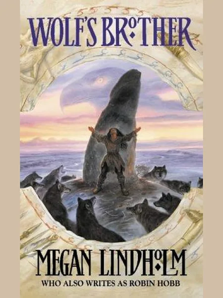 Wolf's Brother, cover of another edition (the Unwin Paperbacks 1989 cover is not yet photographed)