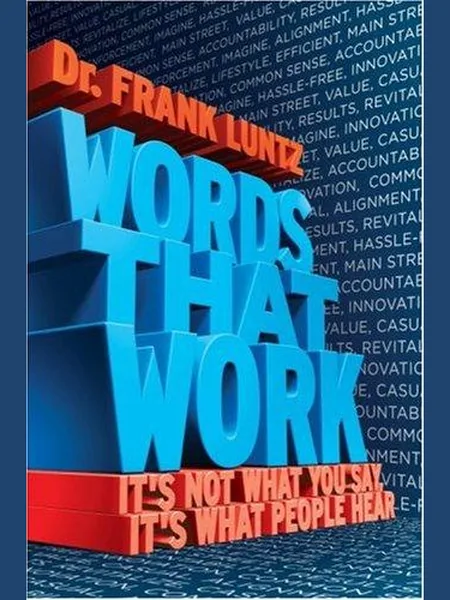 WORDS THAT WORK first edition cover, Hyperion 2007
