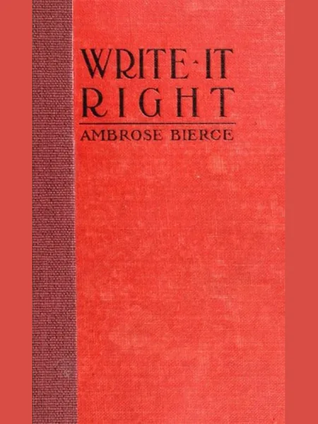 Write It Right cover