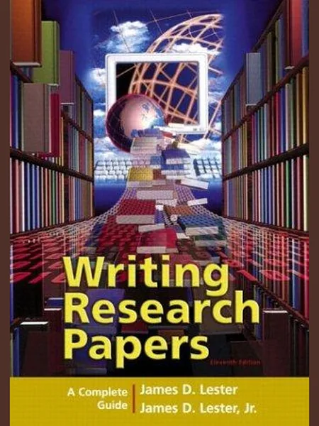 Writing Research Papers, cover of another edition (the Scott, Foresman 1967 cover is not yet photographed)