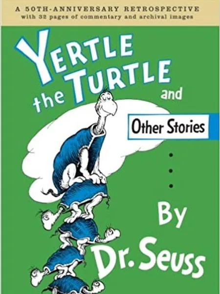 Yertle the Turtle, cover of another edition (the Collins 1963 cover is not yet photographed)