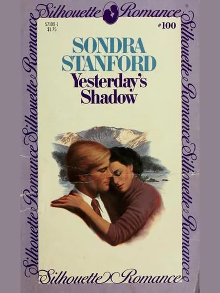 Yesterday's Shadow first edition cover, Silhouette 1981