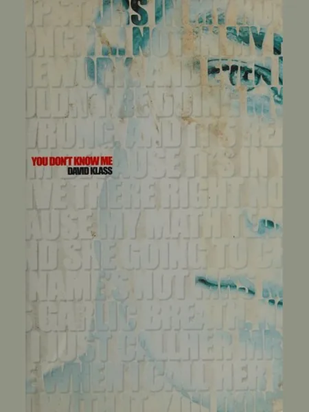 You Don't Know Me cover