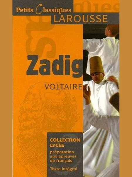 Zadig, cover of another edition (the Printed for John Brindley 1749 cover is not yet photographed)