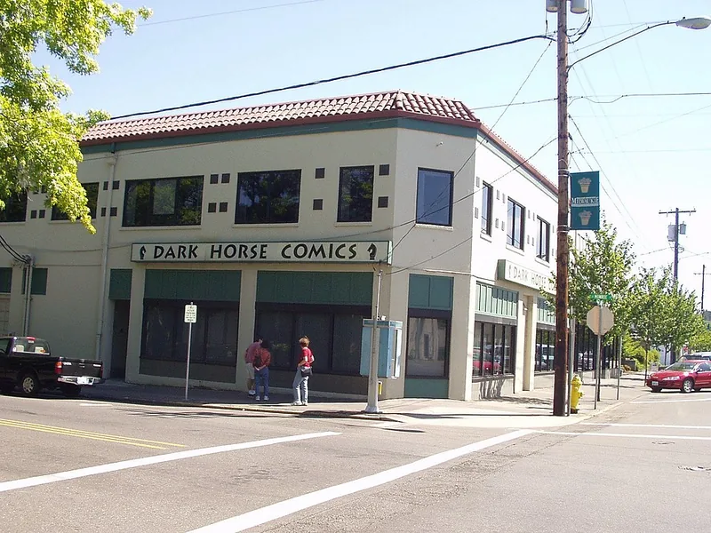 Dark Horse Comics headquarters, Milwaukie, Oregon, 2002