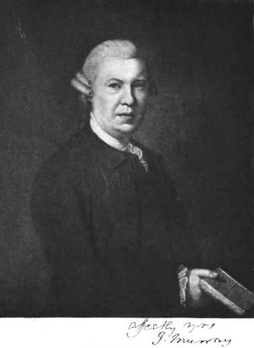 J. Murray: Picture of John Murray (1745-1793), the founder of the British publishing house