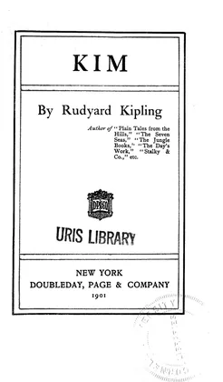 Title page of Kim, Doubleday, Page & Company, 1901