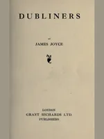 Joyce - Dubliners, 1914 - 3690390 F
