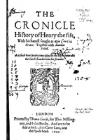 Henry v title page